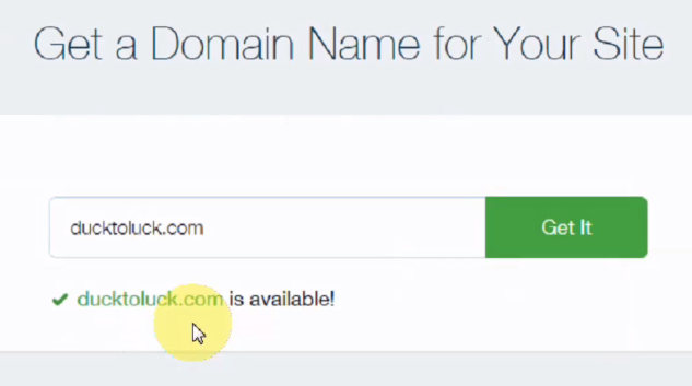 Available Domain Name Example