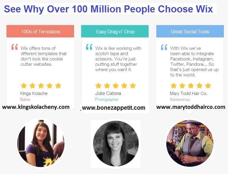 Wix Reviews & Rating by Wix Premium Subscribers. They are impressed with Wix templates & app market