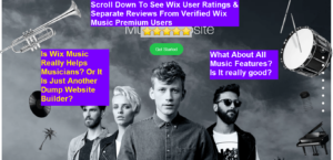 Wix music review. Separate ratings from musicians. Pros & Cons