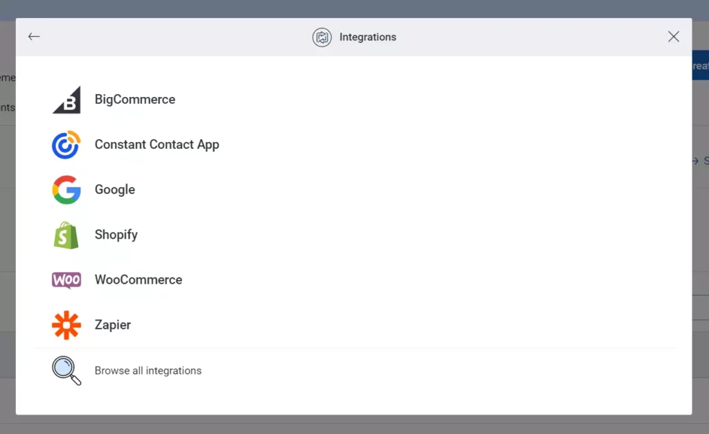 Constant Contact import contacts by other services