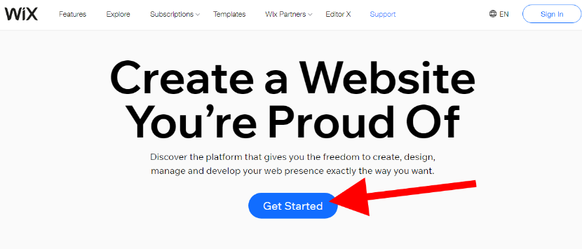 Get started with Wix to create your own school website
