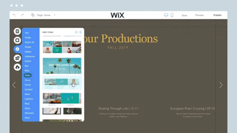 Wix website builder editor flexibility