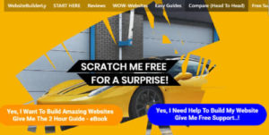 best website design scratch effect